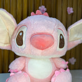 Pelúcia do Stitch Rosa Compactado