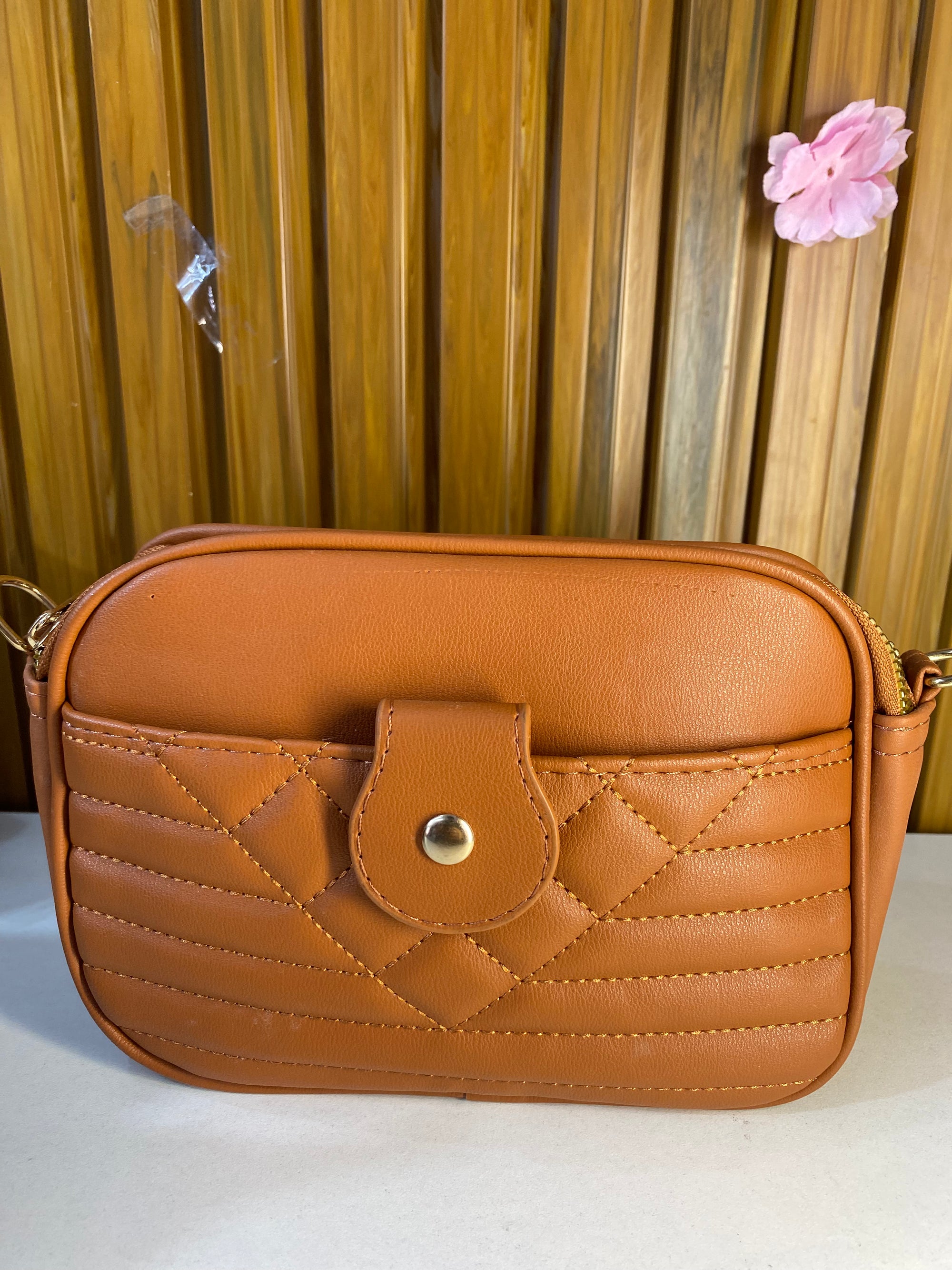 Bolsa Tiracolo Marrom