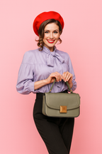 👜 Bolsa Vivian Verde Militar