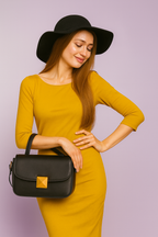 👜 Bolsa Vivian Preta