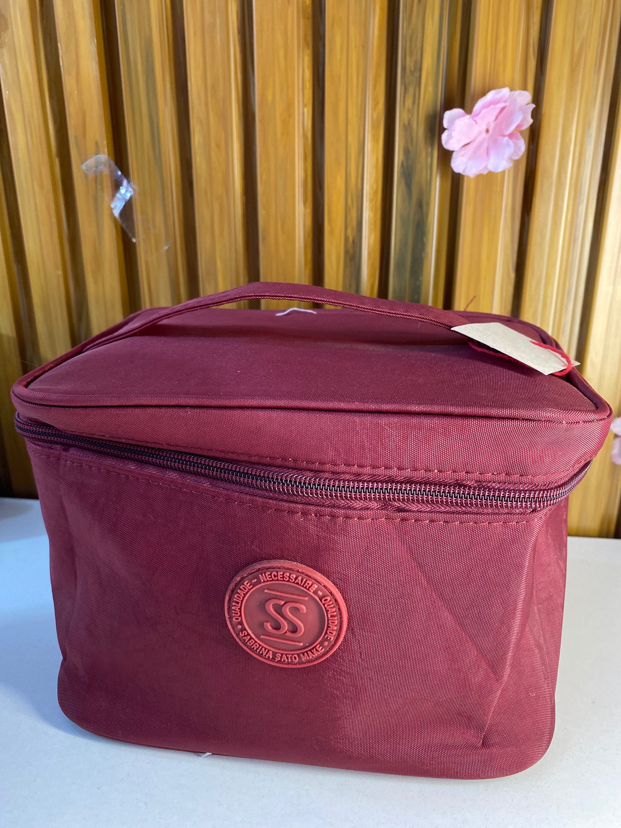 Nécessaire Térmica Vermelho Bordô Sabrina Sato