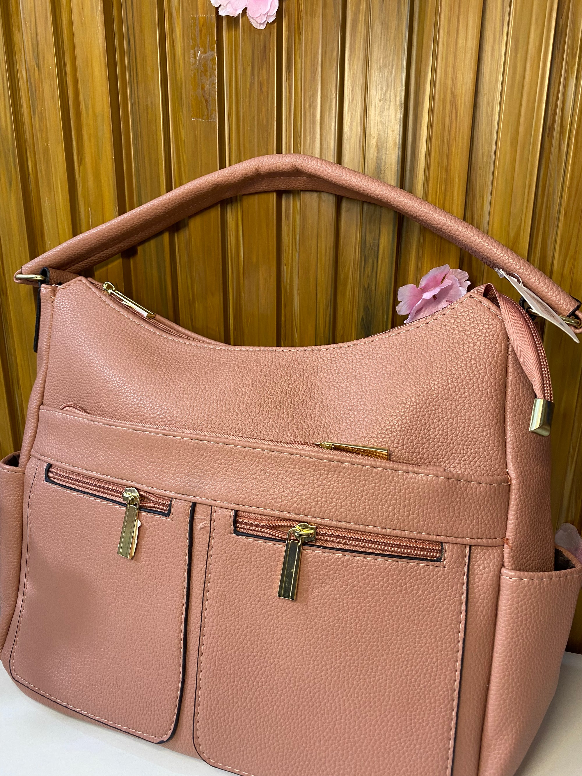 👜 Bolsa Feminina Rosa Casual
