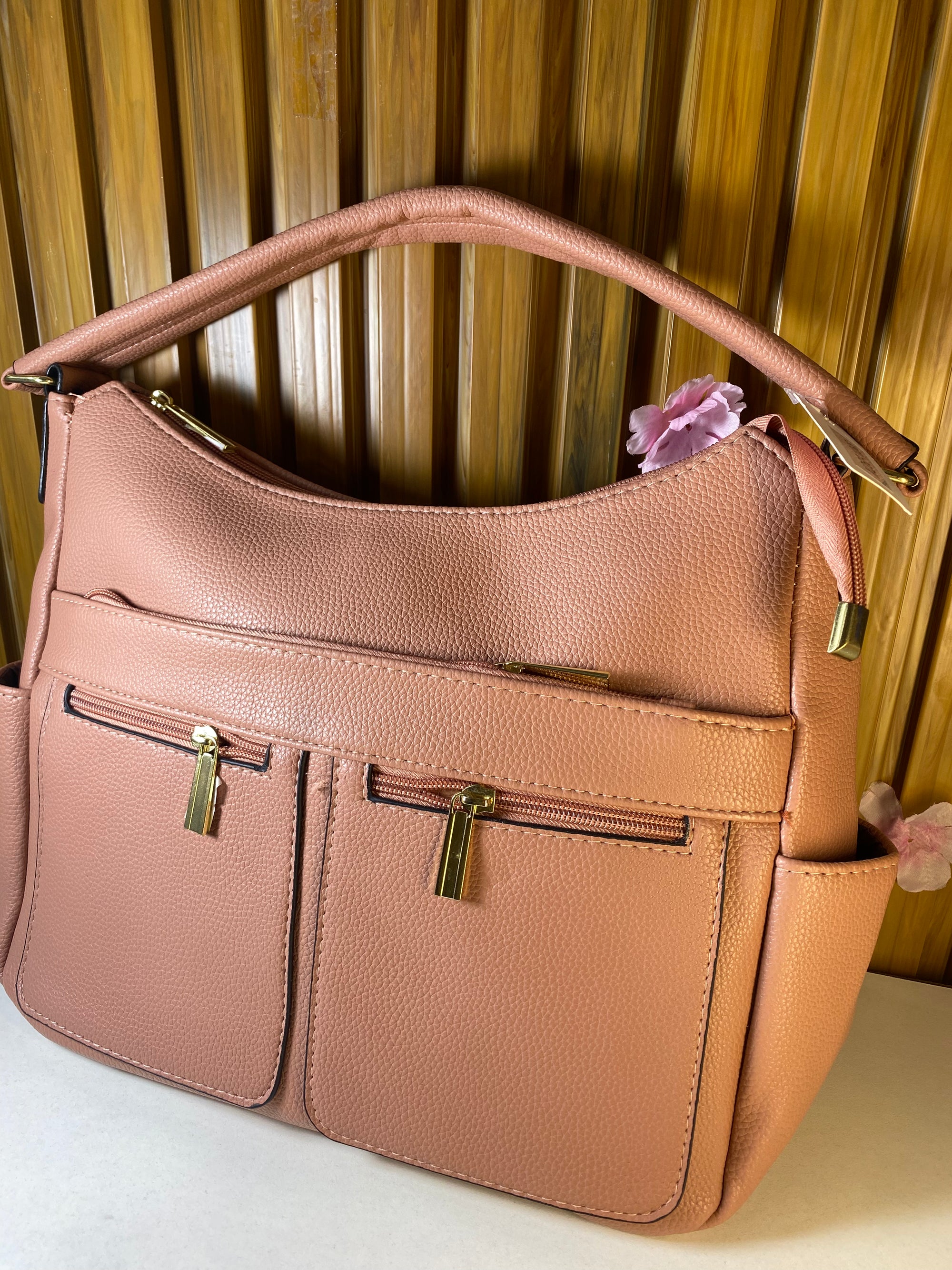 👜 Bolsa Feminina Rosa Casual
