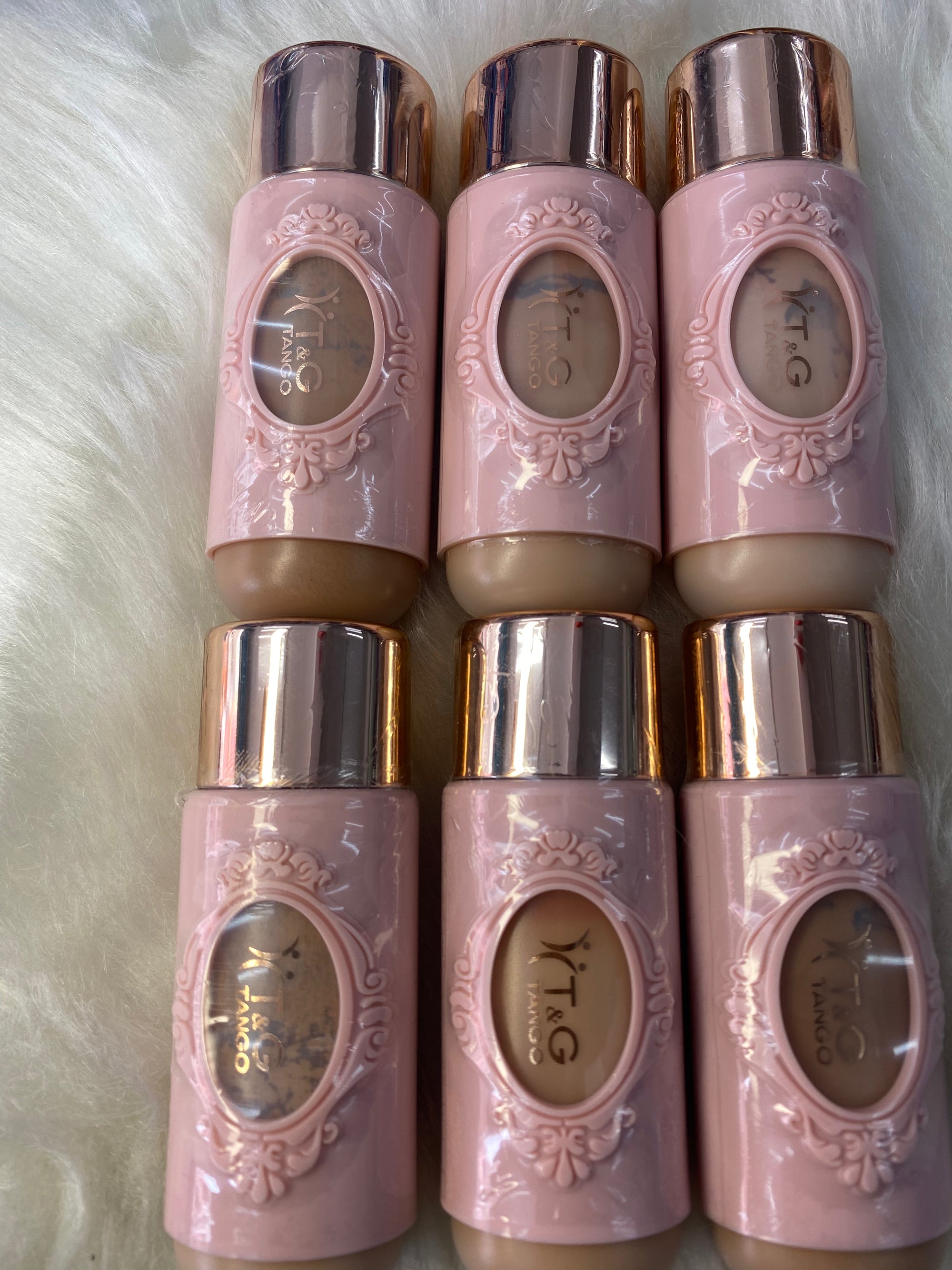 Base Líquida Tango – Tonalidades 01 a 06 ✨