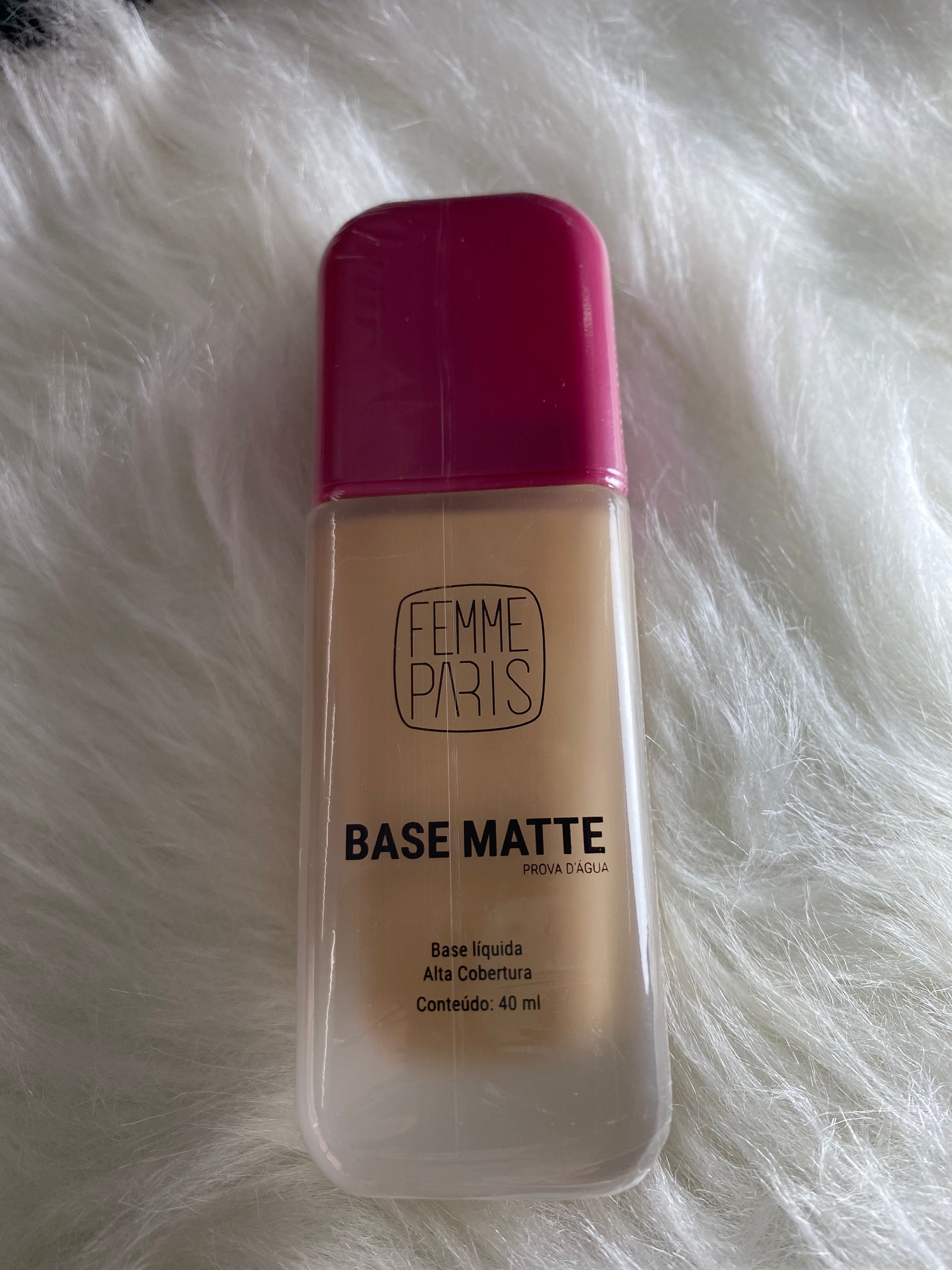 Base Líquida Femme Paris Matte – 4 Cores ✨
