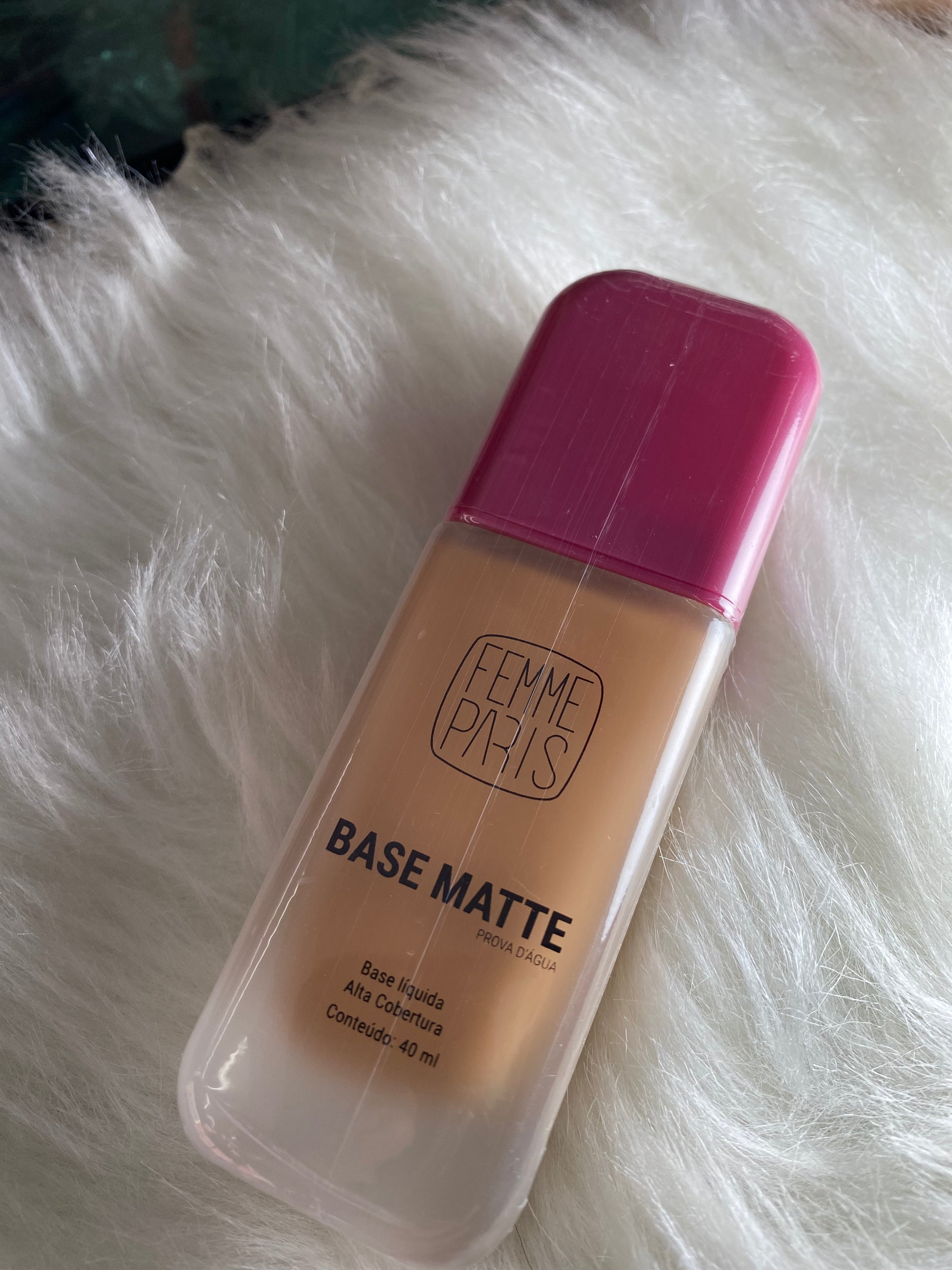 Base Líquida Femme Paris Matte – 4 Cores ✨