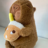 Pelúcia Capivara com Copo de Milkshake 🧋💛