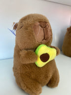 Pelúcia Capivara com Abacate 🥑✨