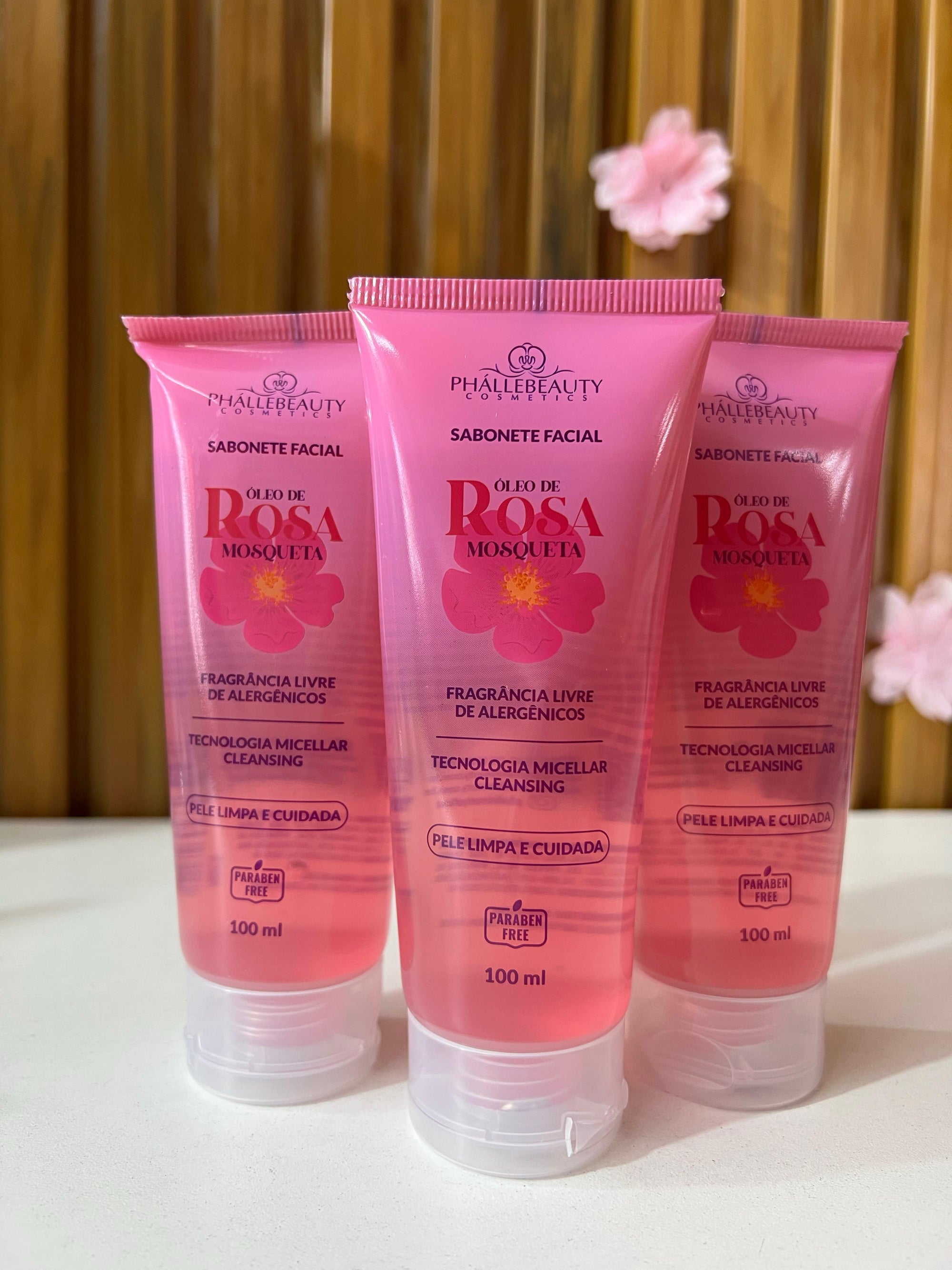 Sabonete Facial PhalleBeauty Rosa