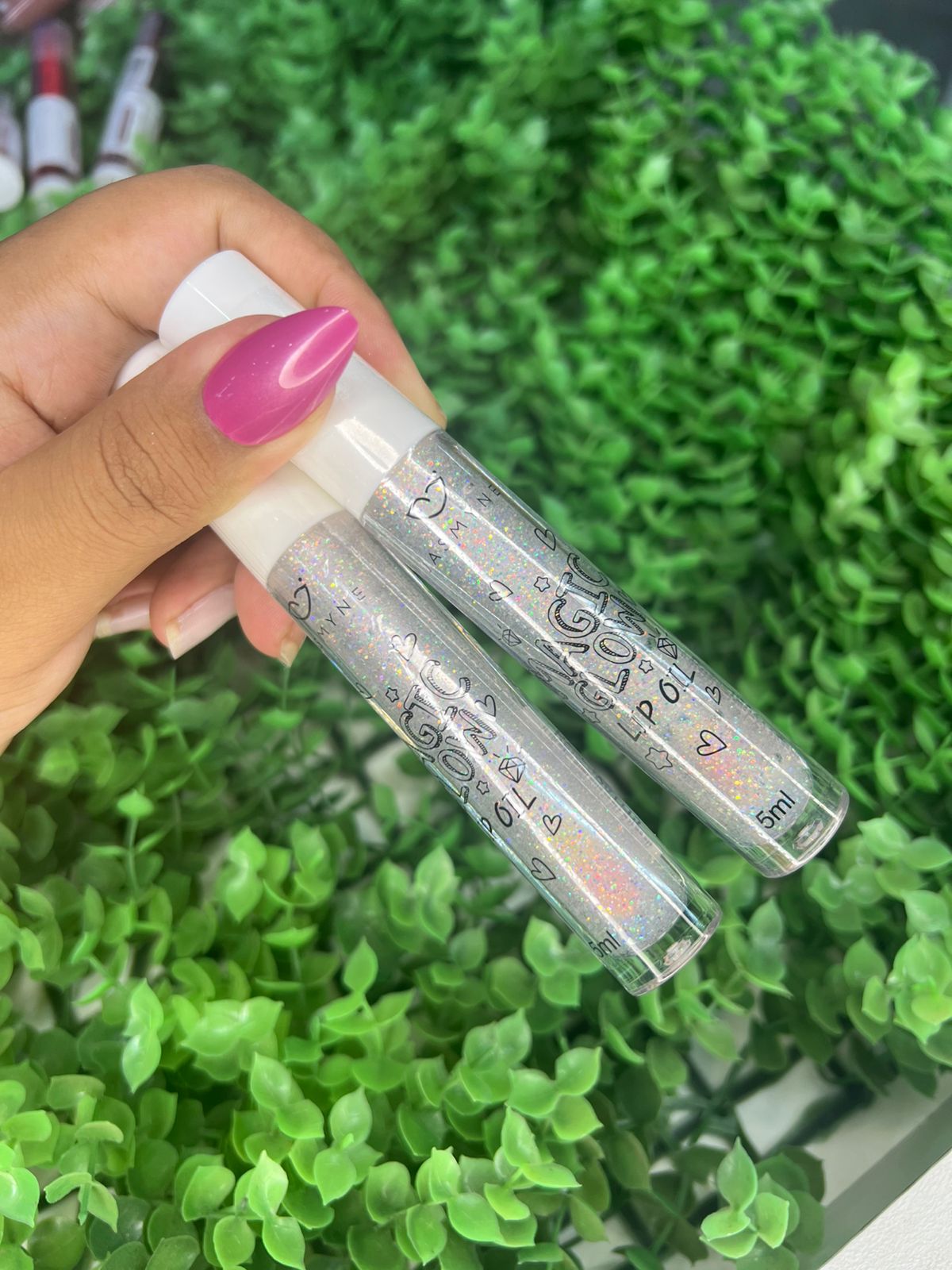 Brilho Labial com Glitter Jasmyne