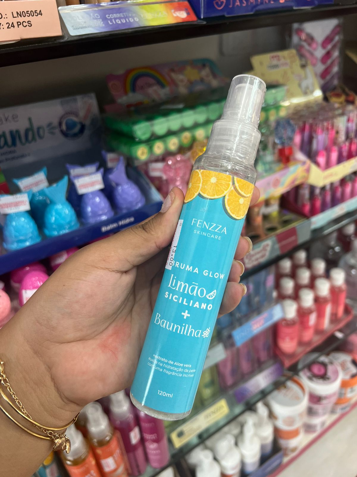 Bruma Facial Glow de Limão e Vitamina C