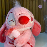 Pelúcia Stitch 30cm Rosa