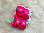 🎀 Kit Laços Infantis com Flores