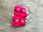 🎀 Kit Laços Infantis com Flores