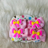 🎀 Kit Laços Coloridos com Aplique