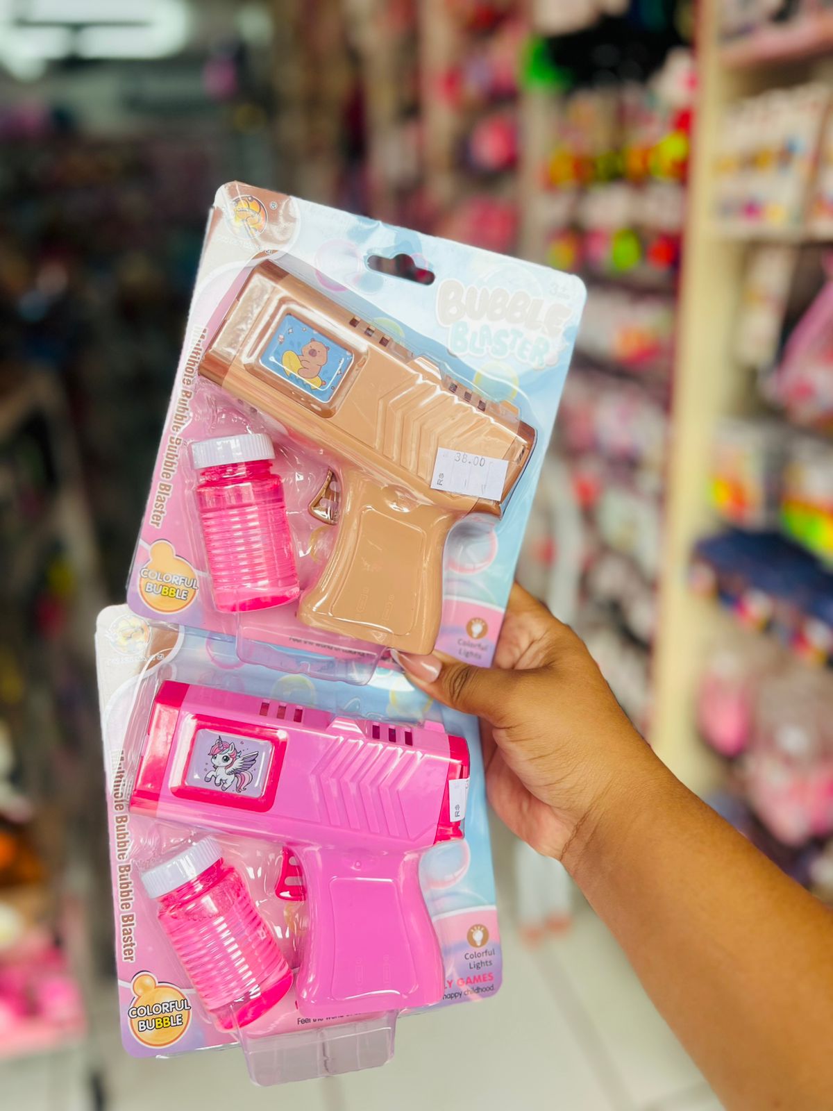 Pistola de Bolhas Infantil – Bubble Blaster com Refil