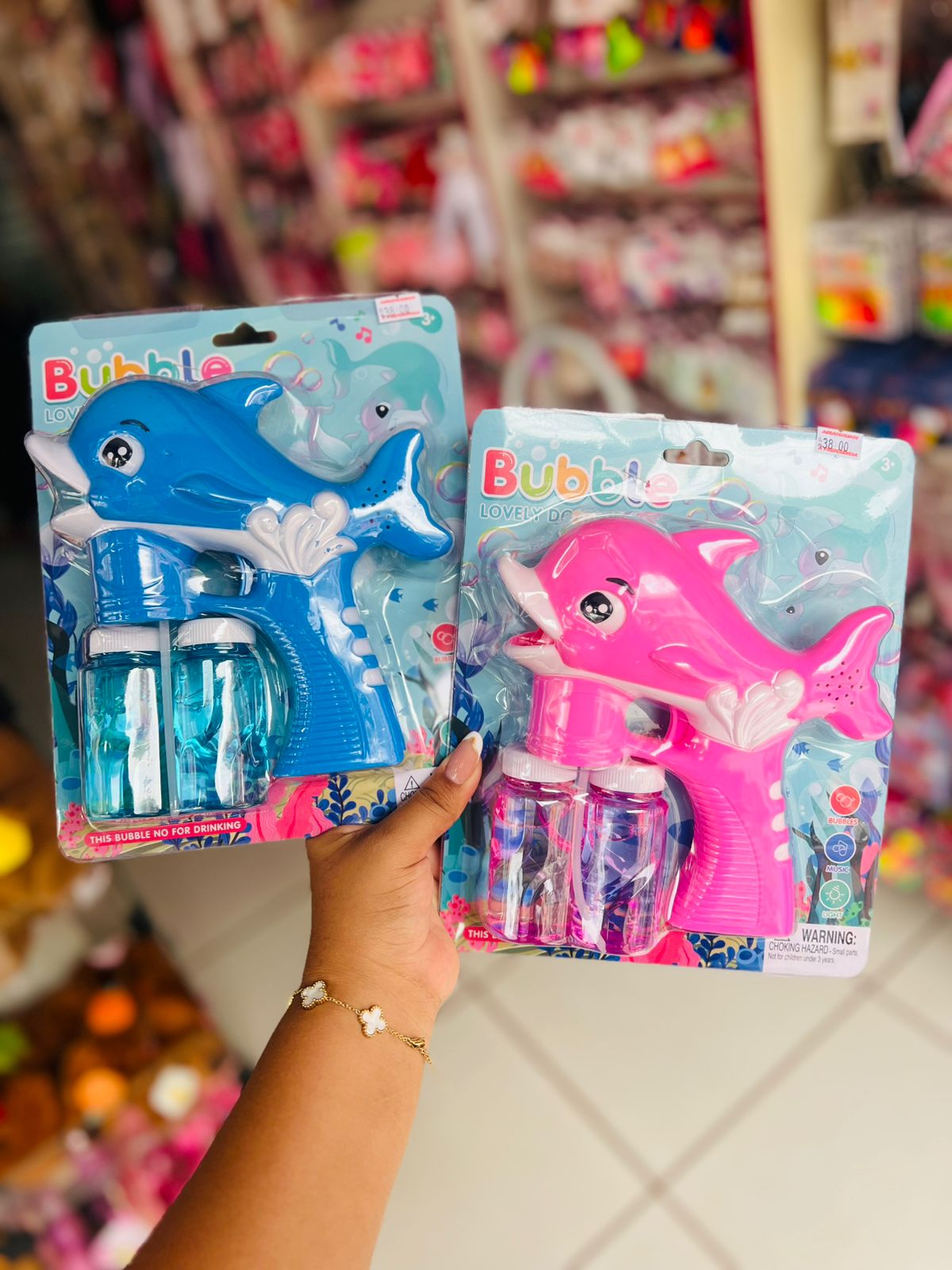 Pistola de Bolhas Golfinho 🐬