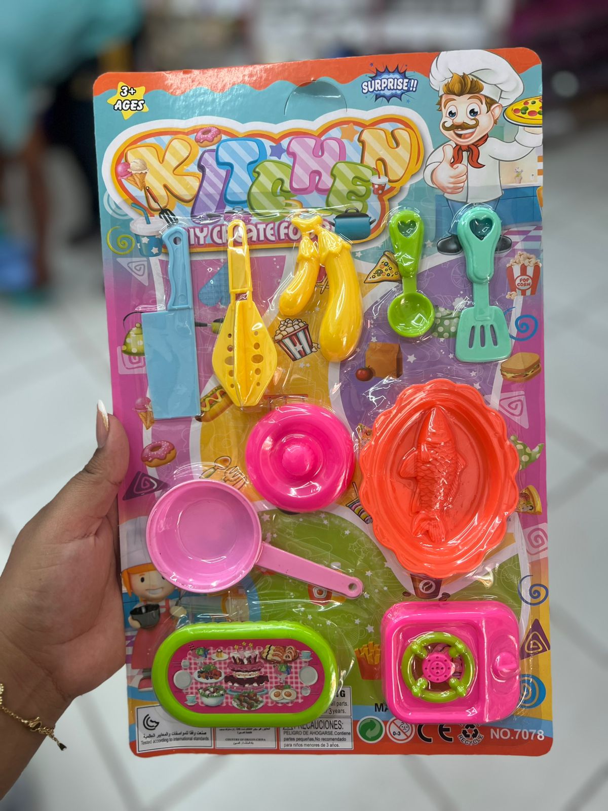 Kit de Utensílios de Cozinha Infantil – Kitchen Play Set