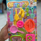 Kit de Utensílios de Cozinha Infantil – Kitchen Play Set