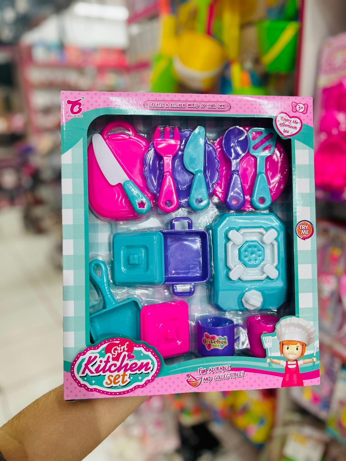Kit Cozinha Infantil – Girl Kitchen Set