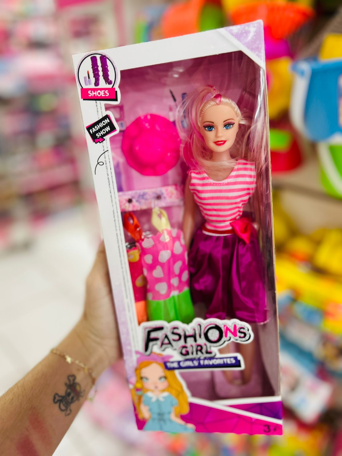 Boneca Fashion Girl – Estilo e Diversão