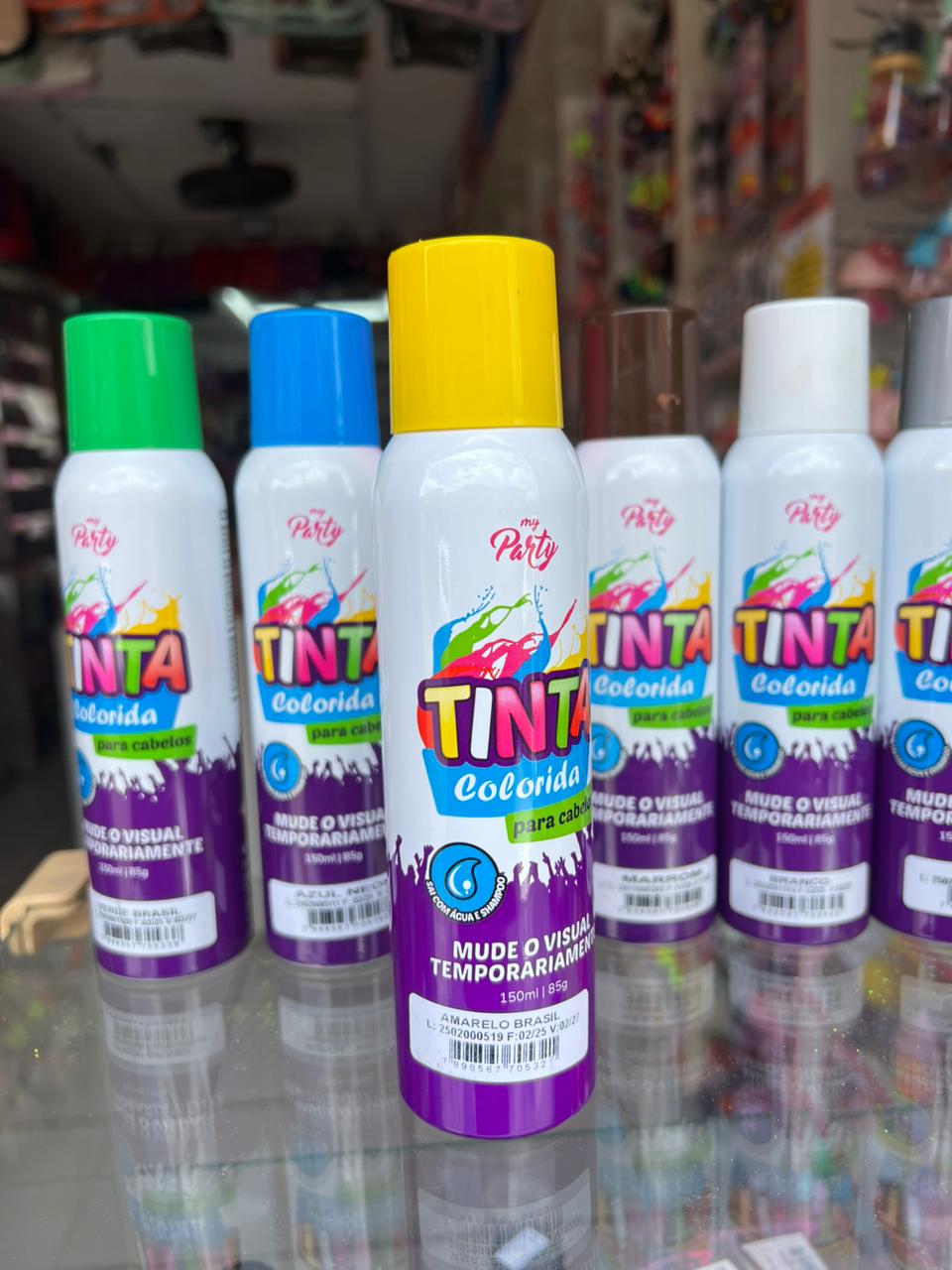 Pinta Cabelo-Efeito Temporário 🎨✨