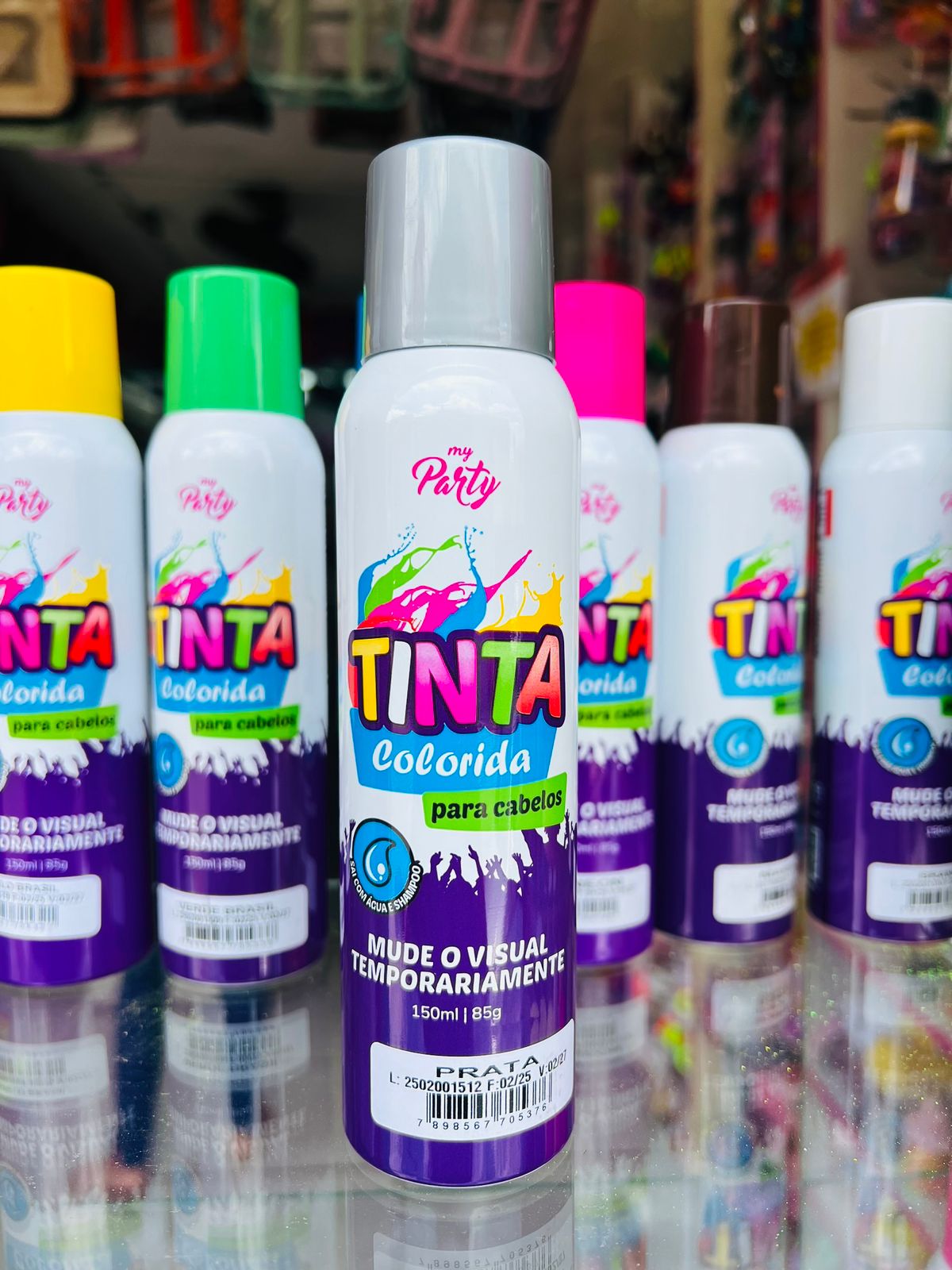 Pinta Cabelo-Efeito Temporário 🎨✨