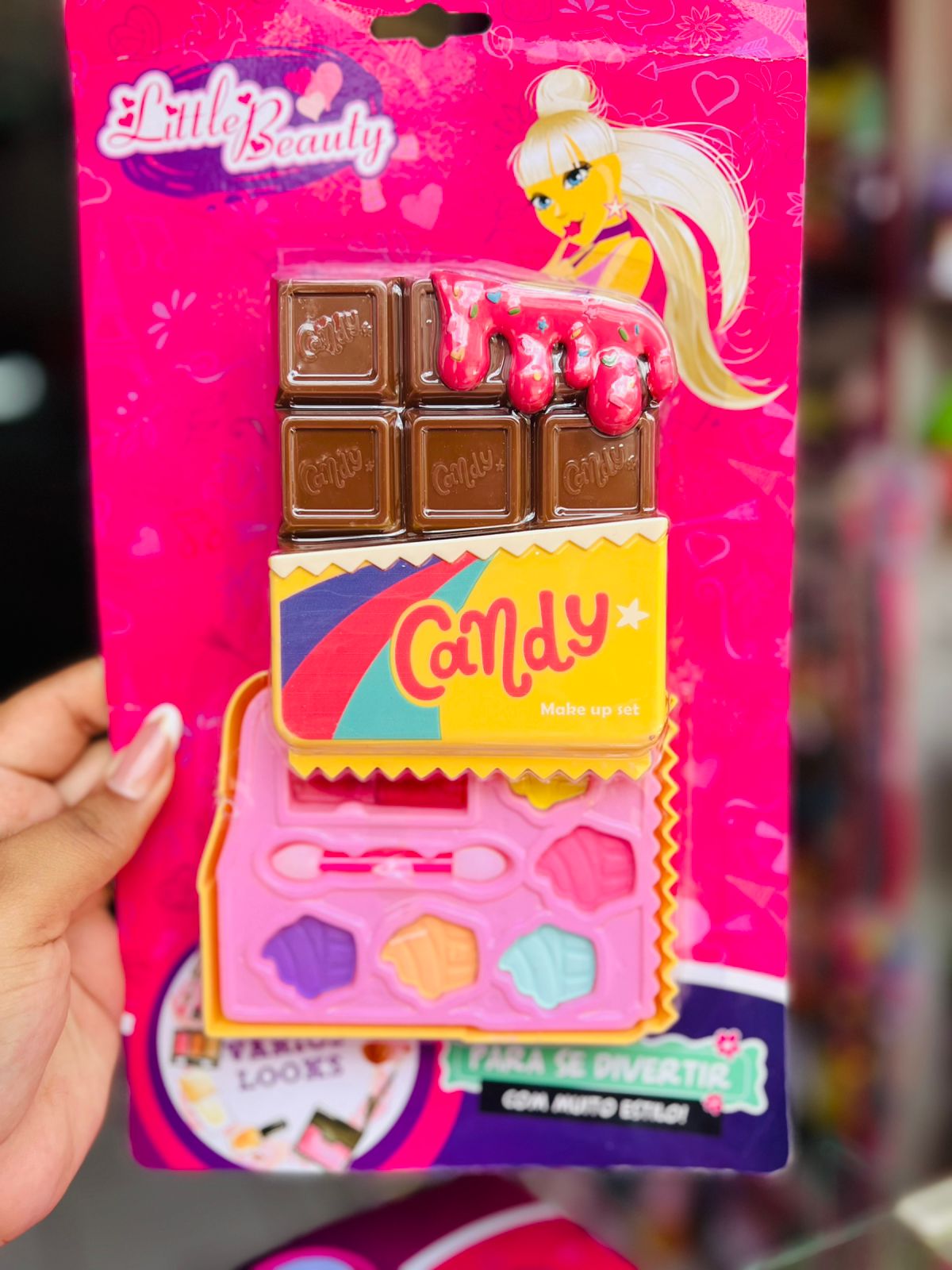 Kit de Maquiagem Infantil 💄👑