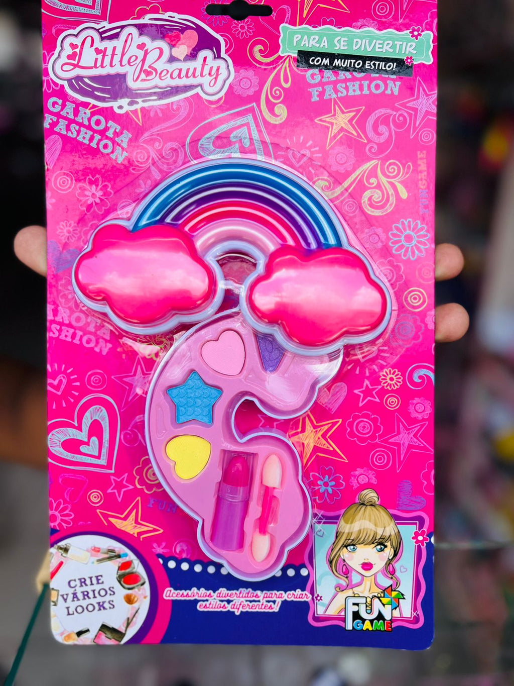 Kit de Maquiagem Infantil 💄👑