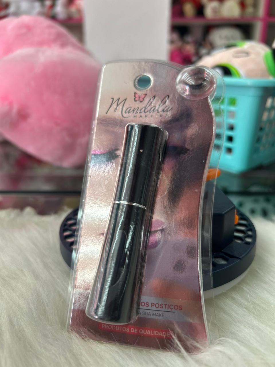 Cola para Cílios Postiços Mandala Makeup – Pincel Aplicador 🖤✨