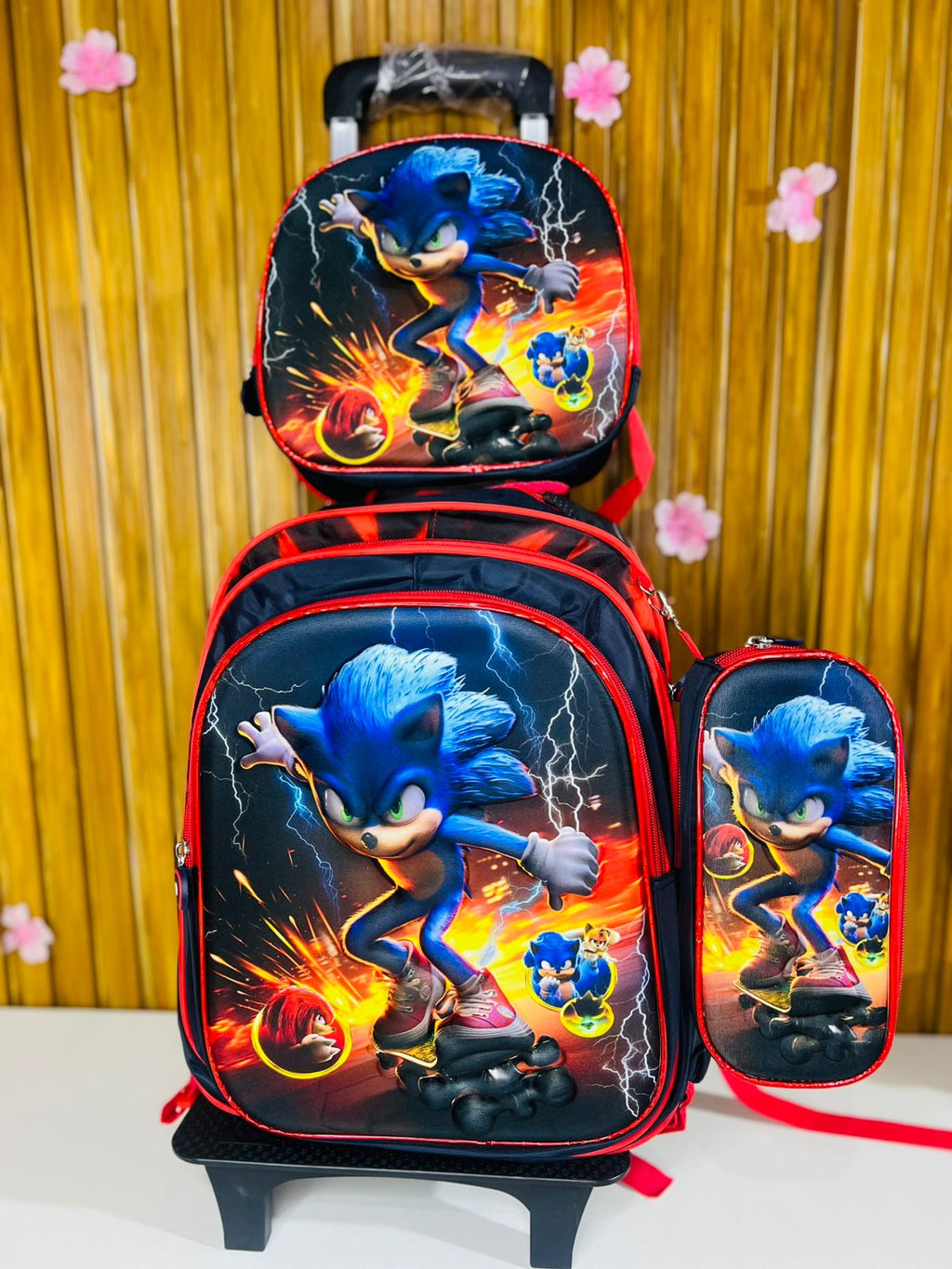 Kit Mochila Sonic