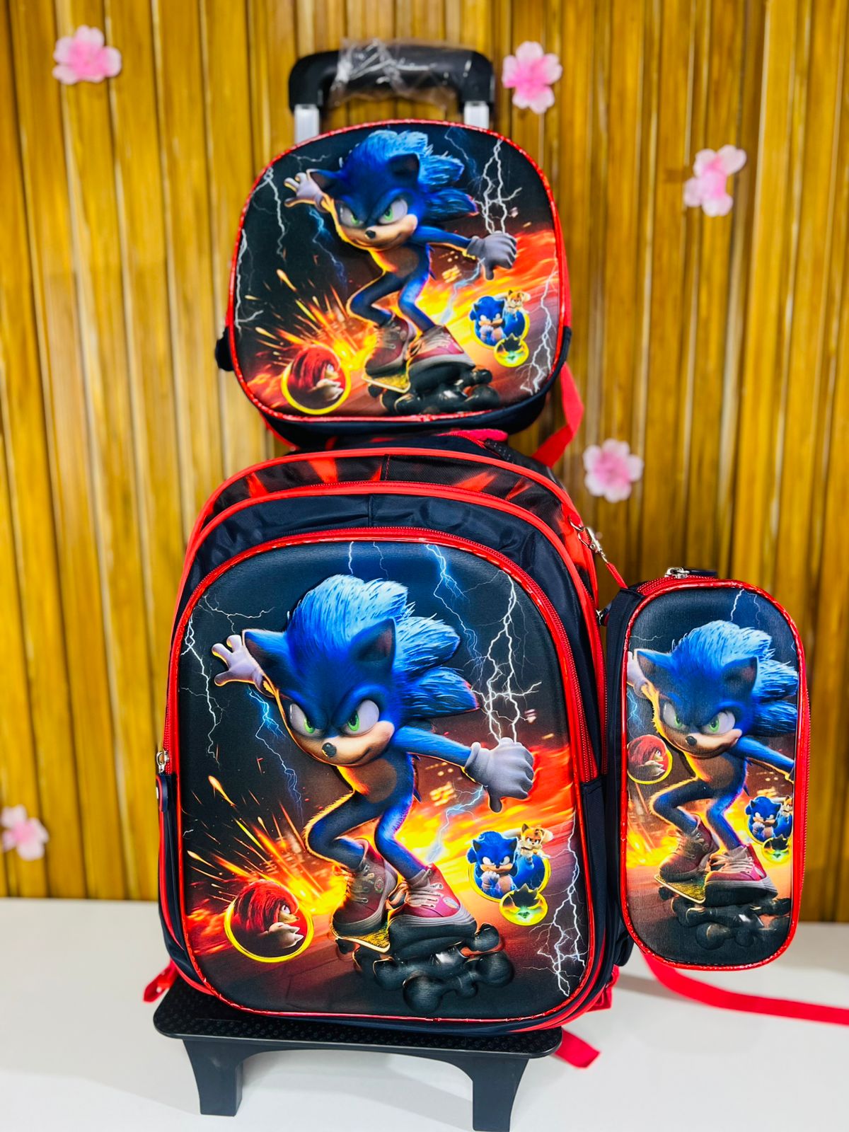 Kit Mochila Sonic