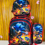 Kit Mochila Sonic
