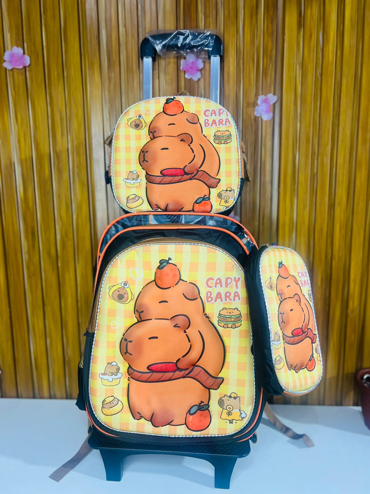 Kit Mochila Capivara