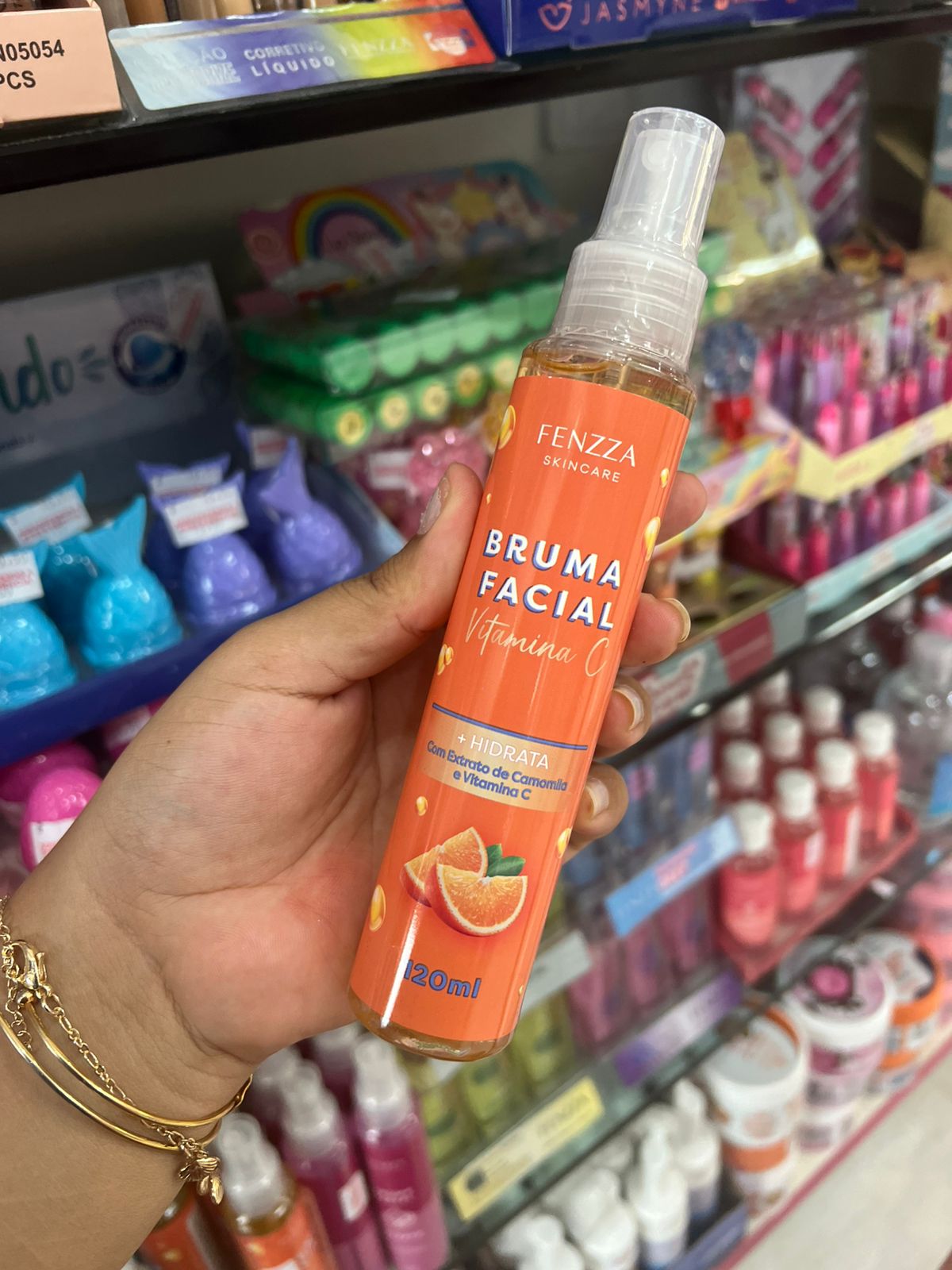 Bruma Facial Glow de Limão e Vitamina C